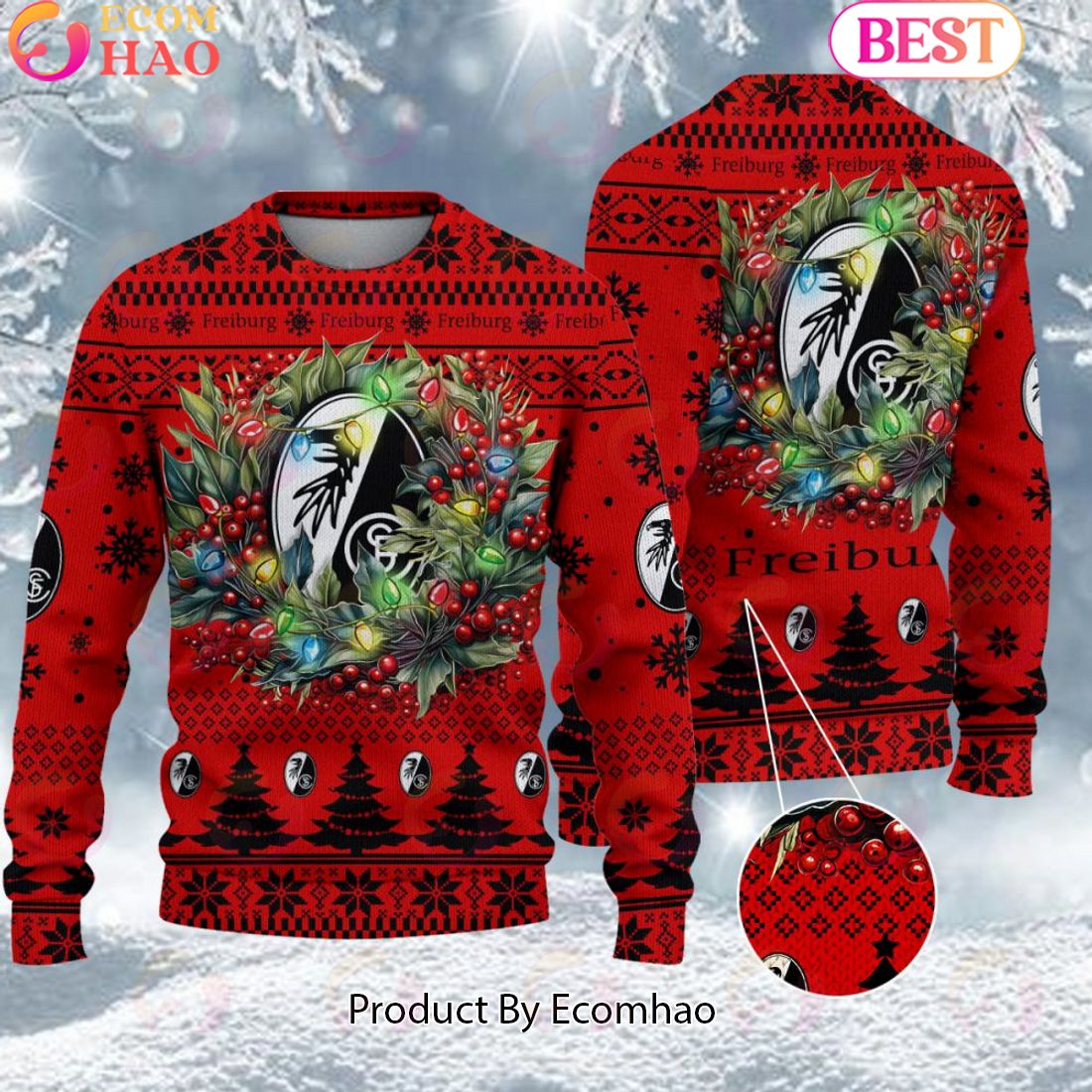 SC Freiburg Bundesliga Ugly Sweater