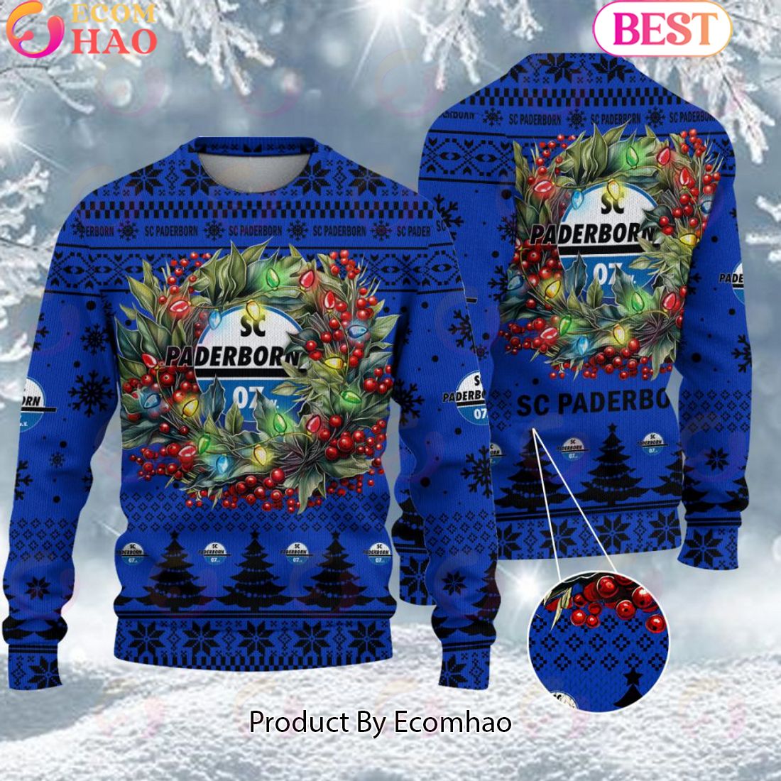 SC Paderborn Bundesliga Ugly Sweater