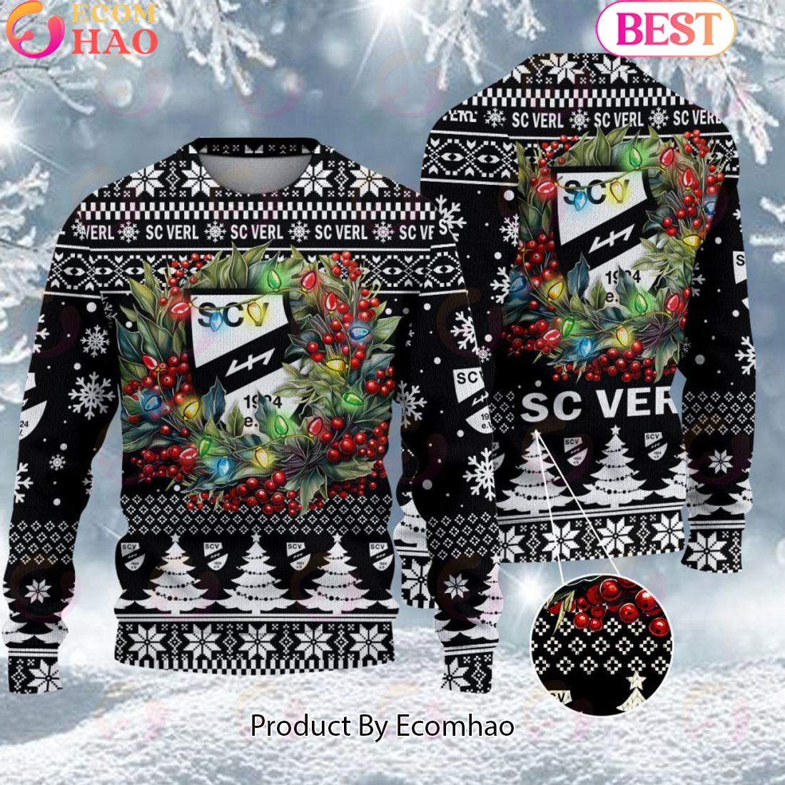 SC Verl Bundesliga Ugly Sweater