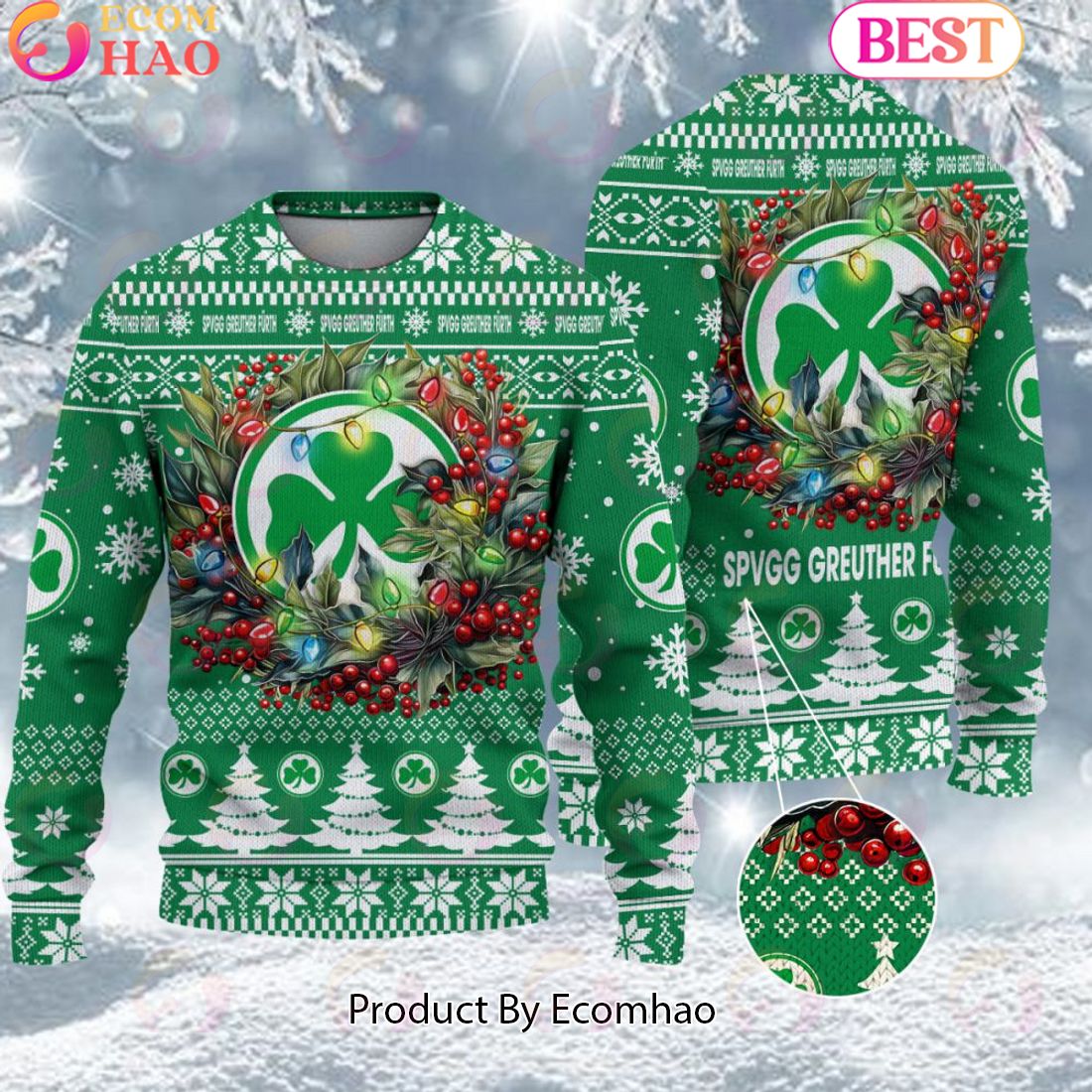 SpVgg Greuther Furth Bundesliga Ugly Sweater