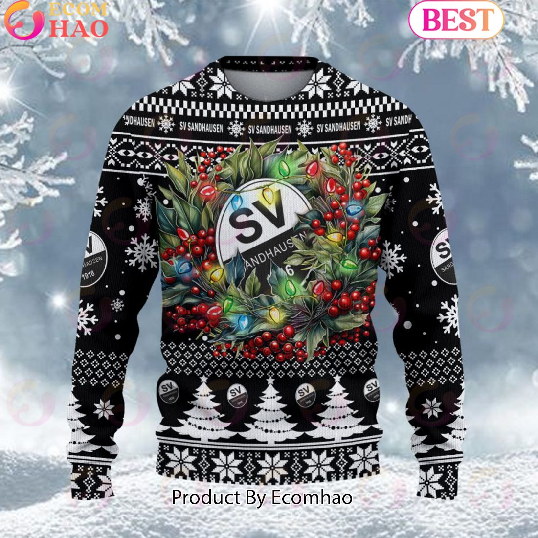 SV Sandhausen Bundesliga Ugly Sweater