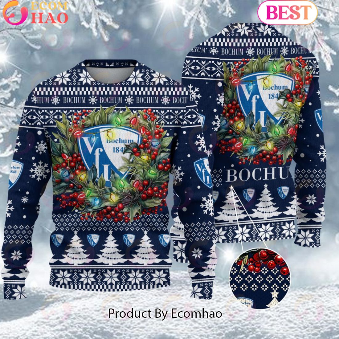 VfL Bochum Bundesliga Ugly Sweater