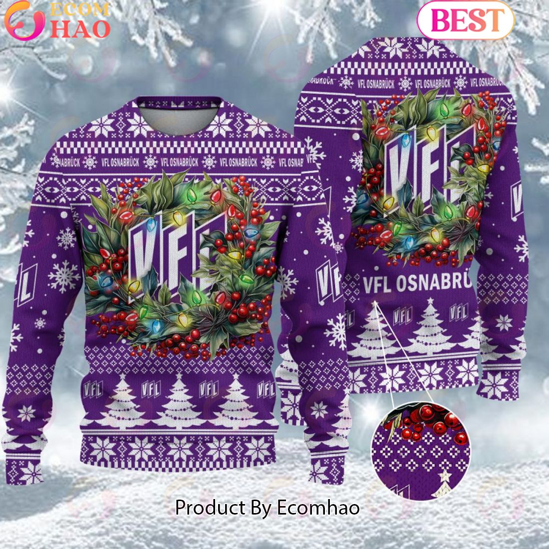 VfL Osnabruck Bundesliga Ugly Sweater