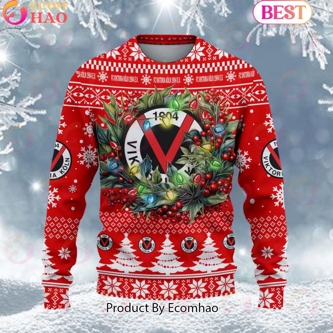 Viktoria Koln Bundesliga Ugly Sweater