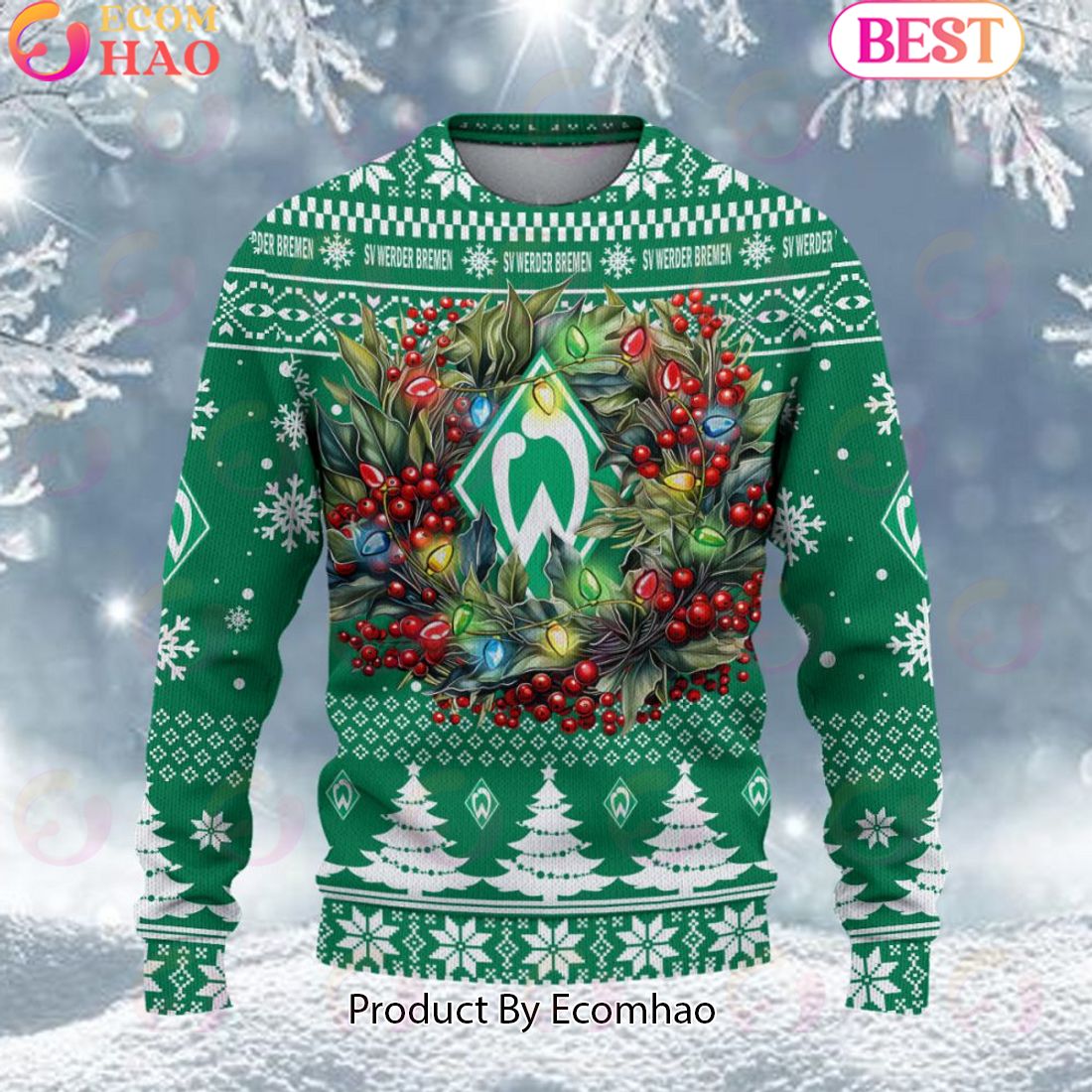 Werder Bremen Bundesliga Ugly Sweater