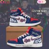 Custom Name WHL Saskatoon Blades Air Jordan 1, Hightop