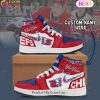 Custom Name WHL Saskatoon Blades Air Jordan 1, Hightop