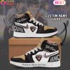 Custom Name WHL Tri-City Americans Air Jordan 1, Hightop