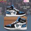 Custom Name WHL Portland Winterhawks Air Jordan 1, Hightop