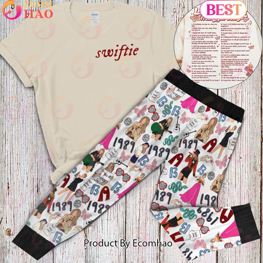 Taylor Swift Music Singer Christmas Pajamas, Christmas Pajamas Gift, Pajamas For Gifts, Holiday Pajamas For Family