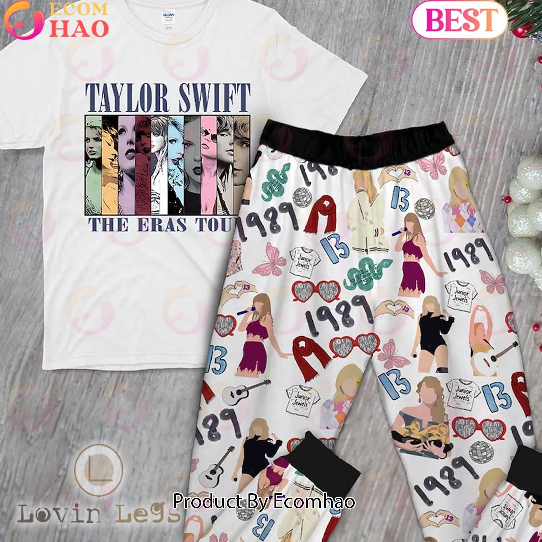 The Eras Tour Pajamas Set 1989 Taylor’s Version Set For Fans