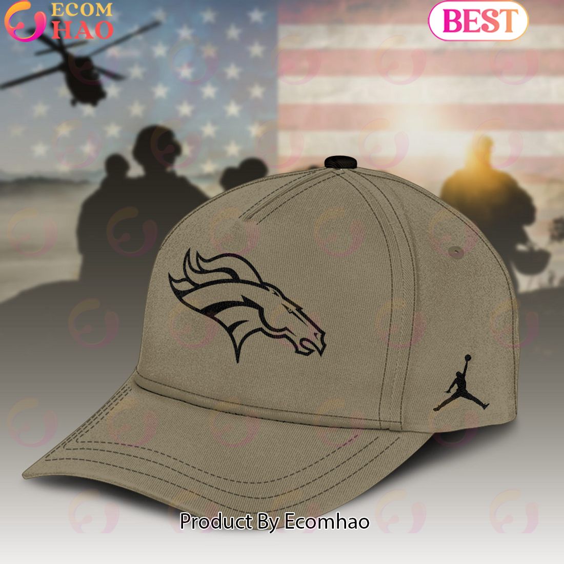 Cleveland Browns NFL Premium 3D Salute To Service For Veterans Day Cap Classic