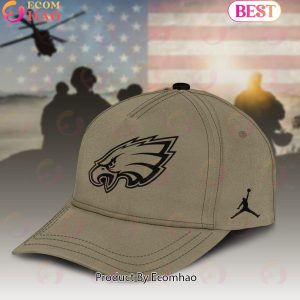 Philadelphia Eagles NFL Premium 3D Salute To Service For Veterans Day Cap Classic Philadelphia Eagles NFL Premium 3D Salute To Service For Veterans Day Cap Classic