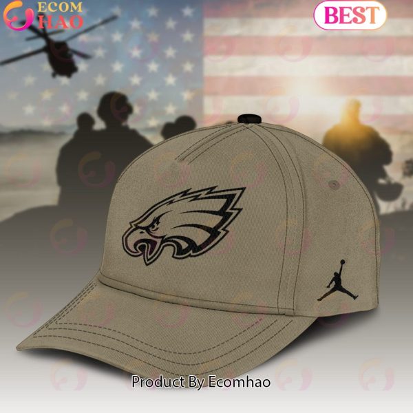 Philadelphia Eagles NFL Premium 3D Salute To Service For Veterans Day Cap Classic
