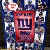 Custom Name NFL New Orleans Saints Legends Fleece Blanket