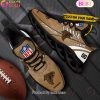 Custom Name NFL Baltimore Ravens X Salute to Service For Veterans Day Celebration Max Soul Shoes