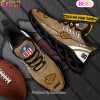 Custom Name NFL Las Vegas Raiders X Salute to Service For Veterans Day Celebration Max Soul Shoes