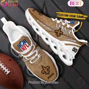 Custom Name NFL New Orleans Saints X Salute to Service For Veterans Day Celebration Max Soul Shoes Custom Name NFL New Orleans Saints X Salute to Service For Veterans Day Celebration Max Soul Shoes