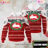 St. George Illawarra Dragons NRL Merry Christmas Custom Name Hoodie