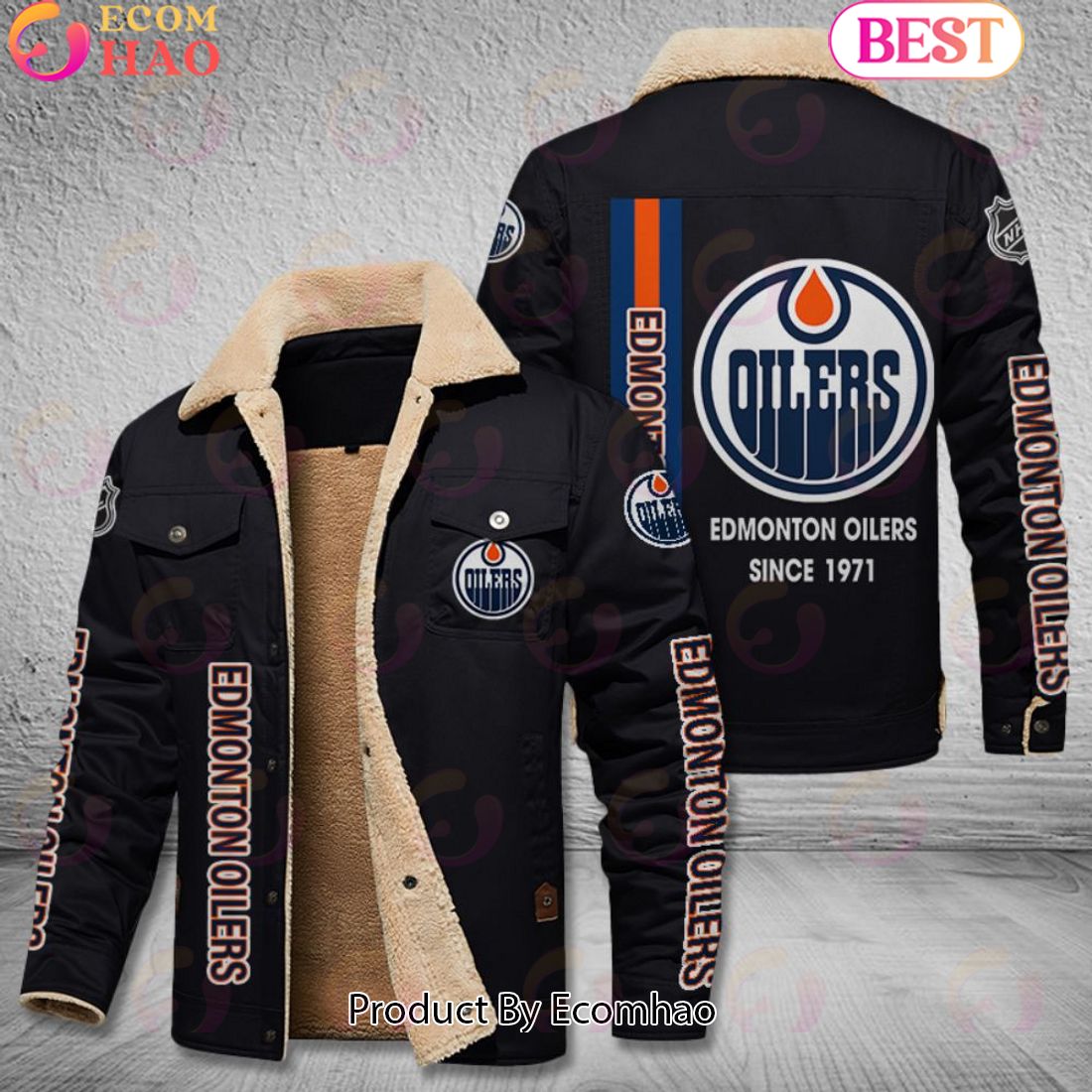 NHL Montreal Canadiens Since 1909 Leather Jacket