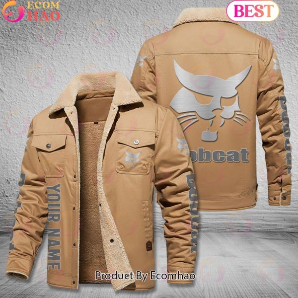 Bobcat Tractors Leather Jacket