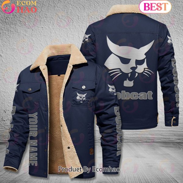 Bobcat Tractors Leather Jacket