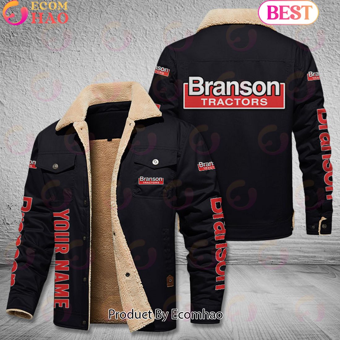 Branson Tractors Leather Jacket