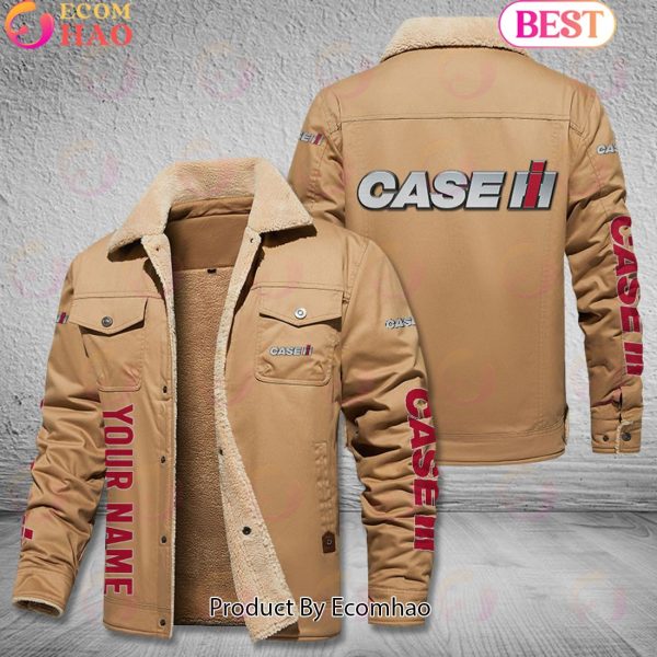 Case IH Tractors Leather Jacket
