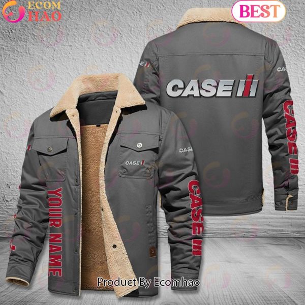 Case IH Tractors Leather Jacket