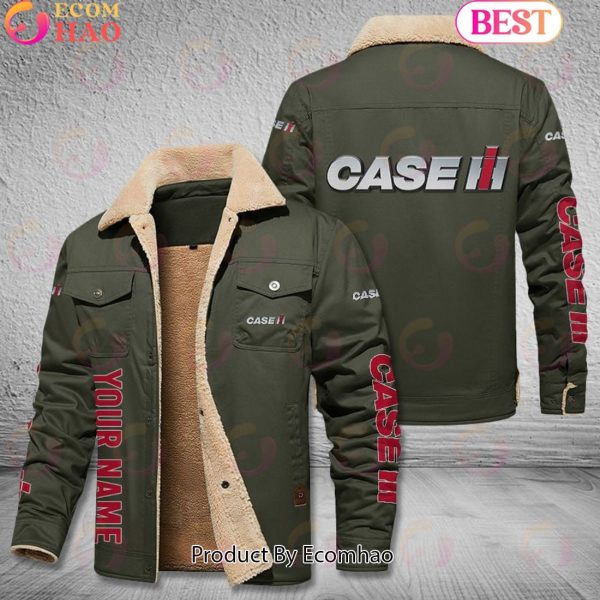 Case IH Tractors Leather Jacket