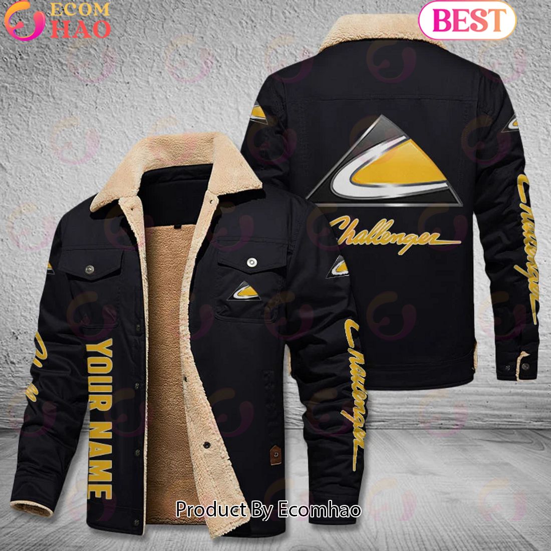 Challenger Tractors Leather Jacket