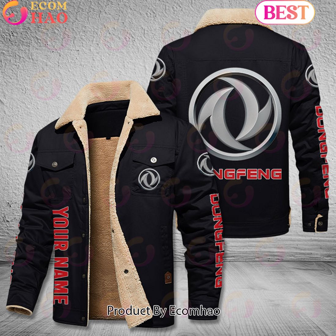 Dongfeng Tractors Leather Jacket