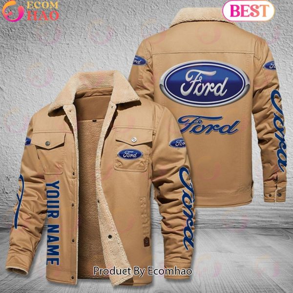 Ford Tractors Leather Jacket