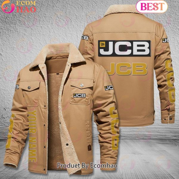 JCB Tractors Leather Jacket