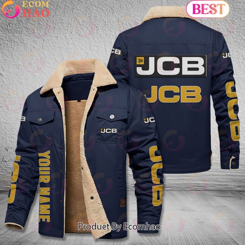 JCB Tractors Leather Jacket - Ecomhao Store