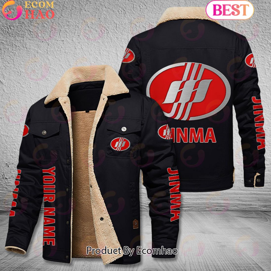 Jinma Tractors Leather Jacket