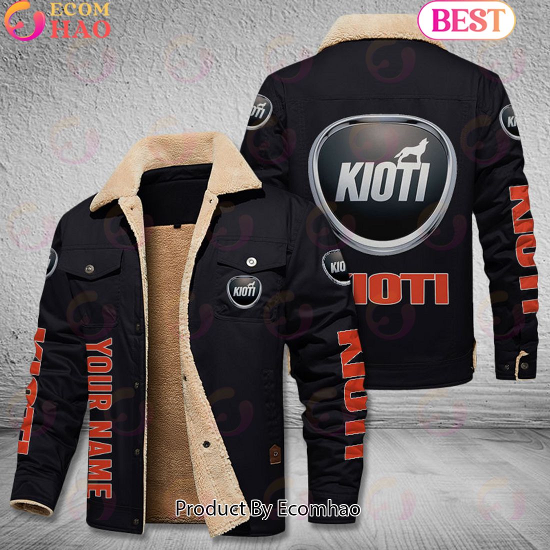 Kioti Tractors Leather Jacket