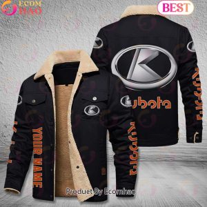 Kubota Tractors Leather Jacket