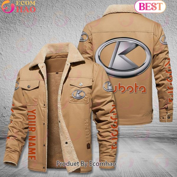 Kubota Tractors Leather Jacket
