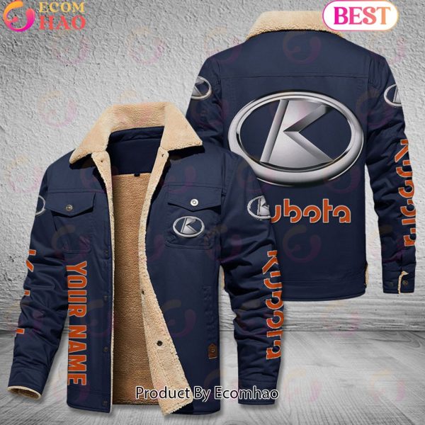 Kubota Tractors Leather Jacket