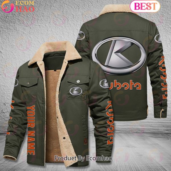 Kubota Tractors Leather Jacket