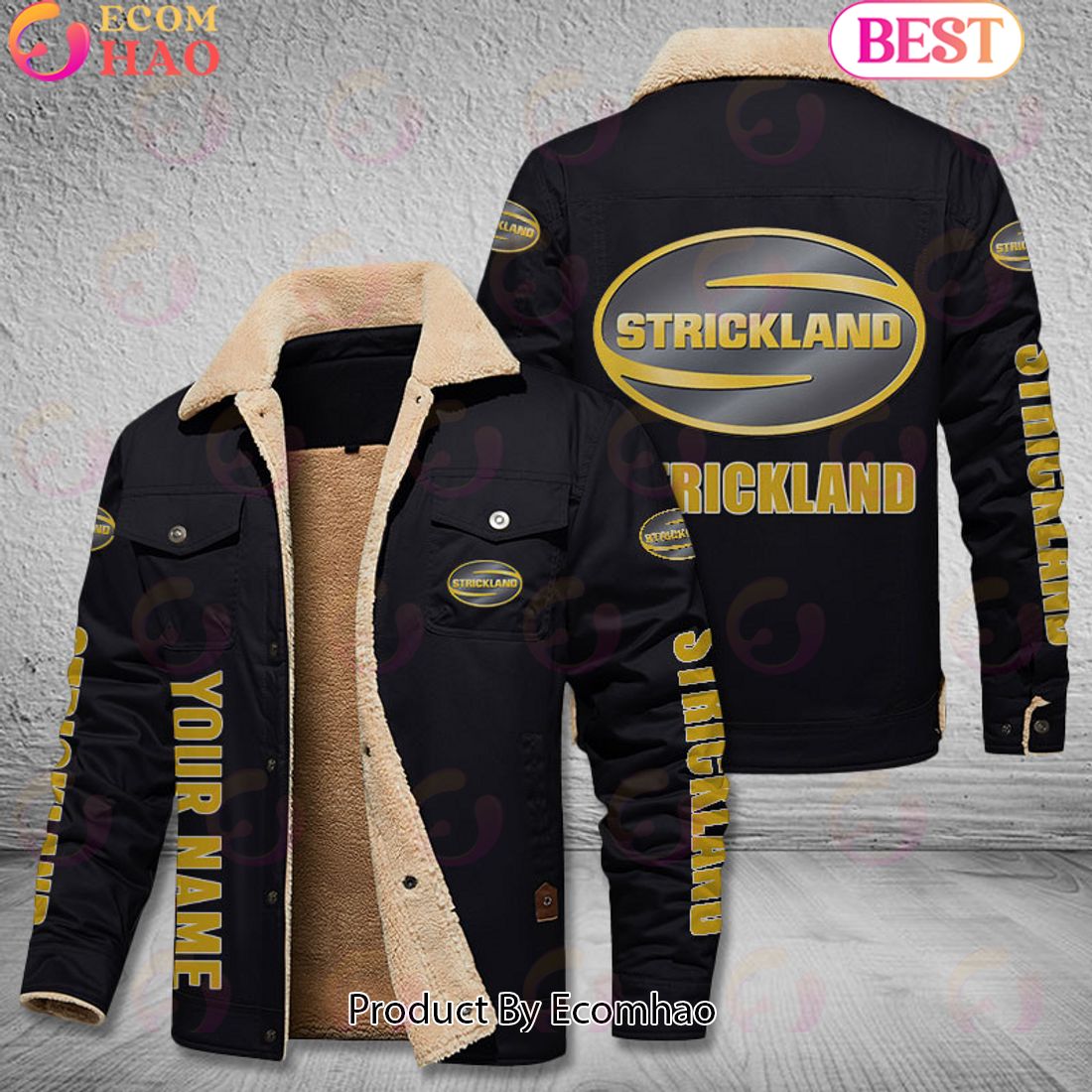 Strickland Tractors Leather Jacket