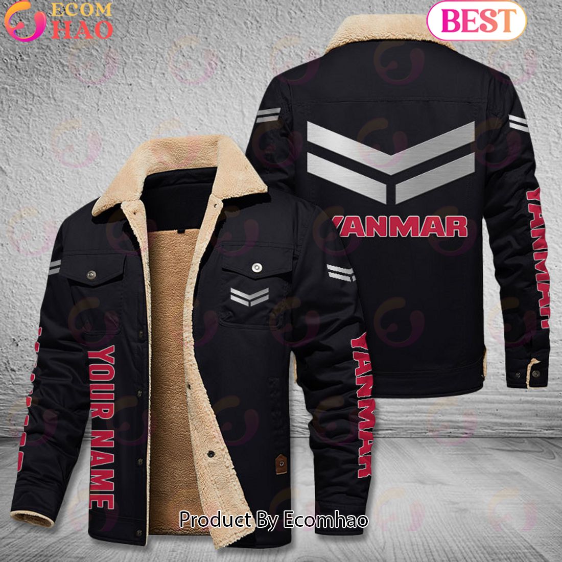 Yanmar Tractors Leather Jacket