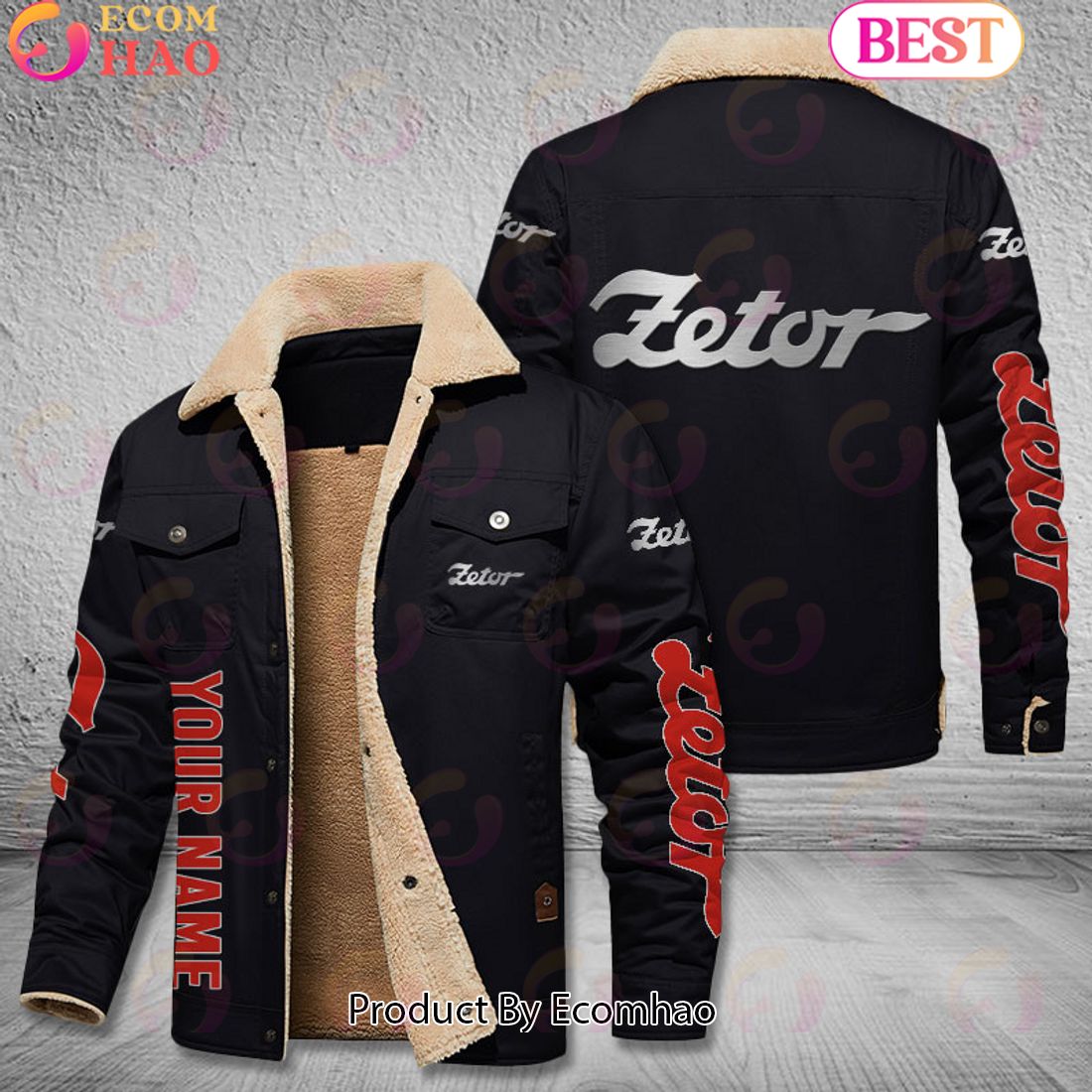 Zetor Tractors Leather Jacket