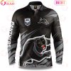 QLD Maroons NRL Fishing Long Sleeve Polo Shirt