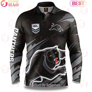 Penrith Panthers NRL Fishing Long Sleeve Polo Shirt