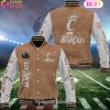 NCAA Clemson Tigers Salute to Service For Veteran Day Color Custom Name Baseball Jacket