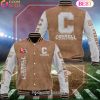 NCAA Duke Blue Devils Salute to Service For Veteran Day Color Custom Name Baseball Jacket