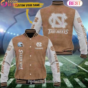 NCAA North Carolina Tar Heels Salute to Service For Veteran Day Color Custom Name Baseball Jacket