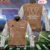 NCAA Washington State Cougars Salute to Service For Veteran Day Color Custom Name Baseball Jacket